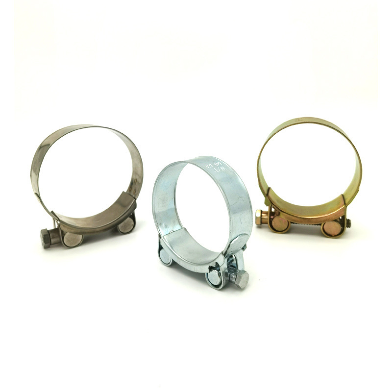 High Pressure quick coupling Pipe Clips Single Bolt hose clamp