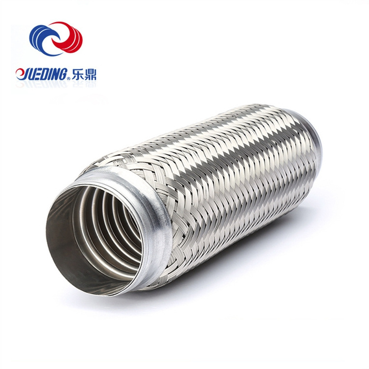 Car Tuning Parts Automotive Exhaust System 201 Stainless Steel Flexible Exhaust Pipe