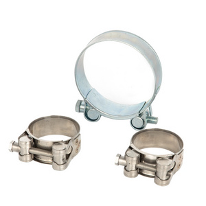 High Pressure quick coupling Pipe Clips Single Bolt hose clamp