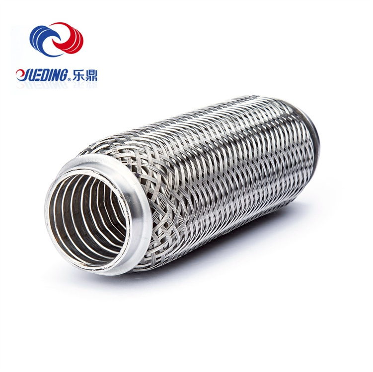 Car Tuning Parts Automotive Exhaust System 201 Stainless Steel Flexible Exhaust Pipe