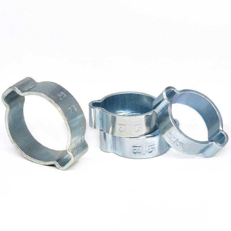 Leading Manufacturing Professional Producing Stainless Steel Double Ear Clamps Two Ear Clip