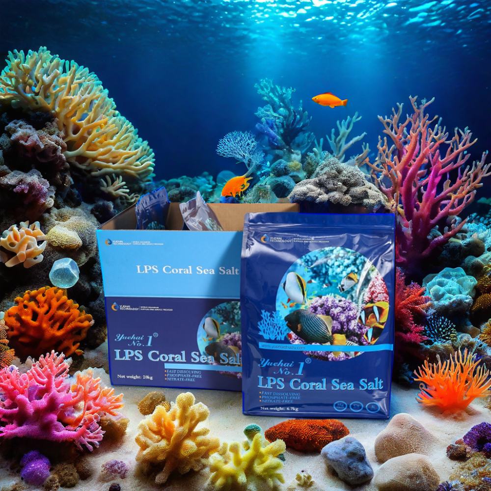 Hot Sale Professional Lower Price best reef salt mix coral reef sea salt reef crystals 200 gallon mix box