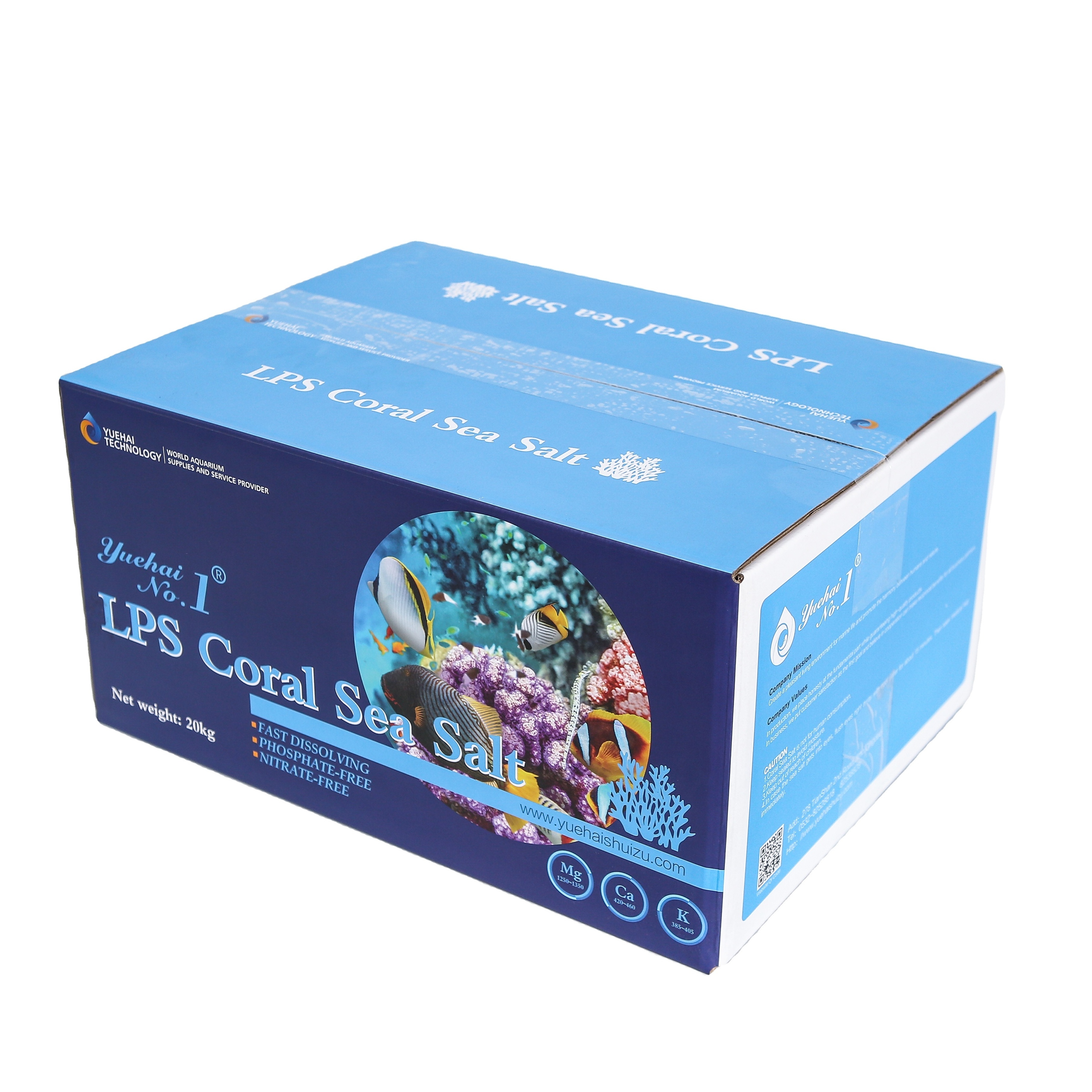 Hot Sale Professional Lower Price best reef salt mix coral reef sea salt reef crystals 200 gallon mix box