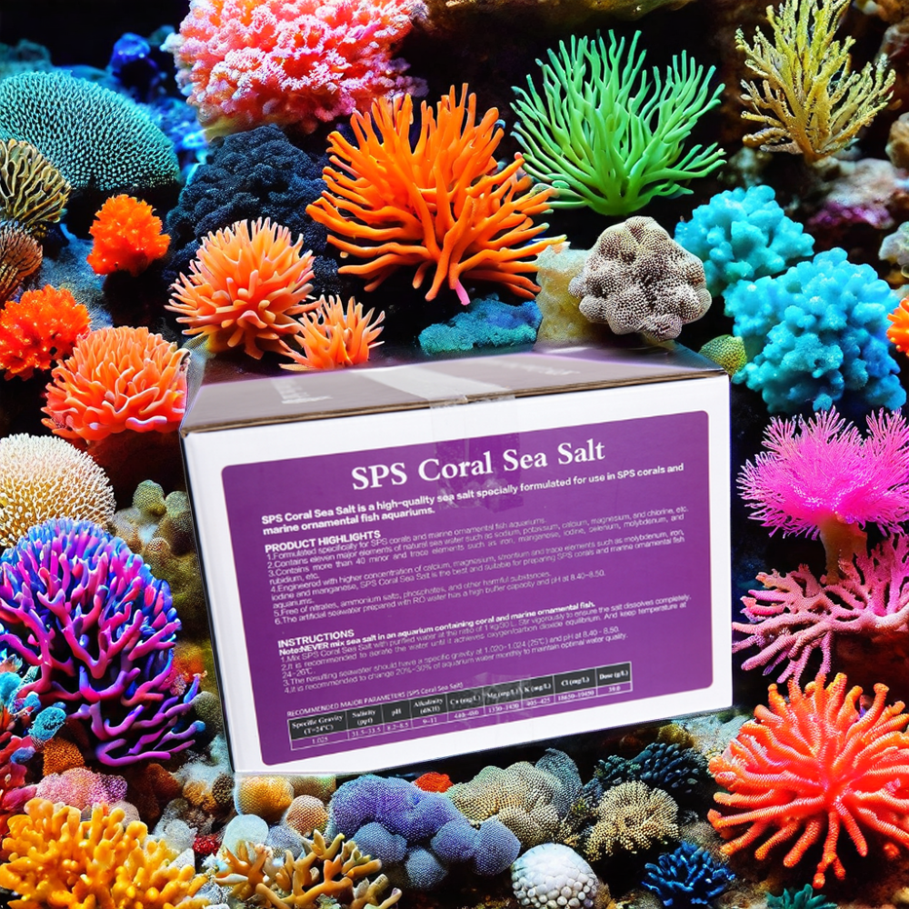 Hot selling aquarium all natural artificial crystals live SPS coral reef sea salt products