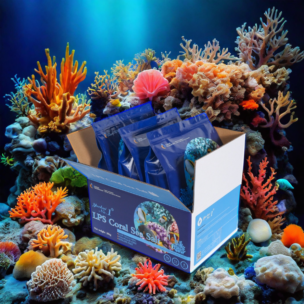 Hot Sale Professional Lower Price best reef salt mix coral reef sea salt reef crystals 200 gallon mix box