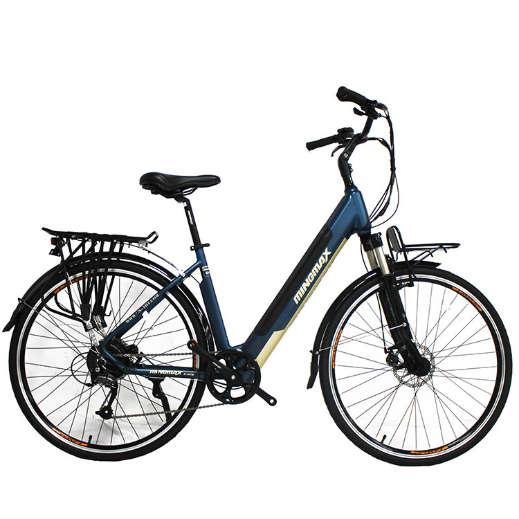 New Warehouse Spot Cheap Price Fashion E Bicycle /700C E-Bike Electric City Bike /hot sale adult 500w high range motor e bike