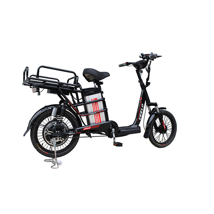 MINMAX  16ah/48V lithium battery 350w motor delivery electric bike electric cargo bike food Pizaa delivery ebike bicycle sidecar