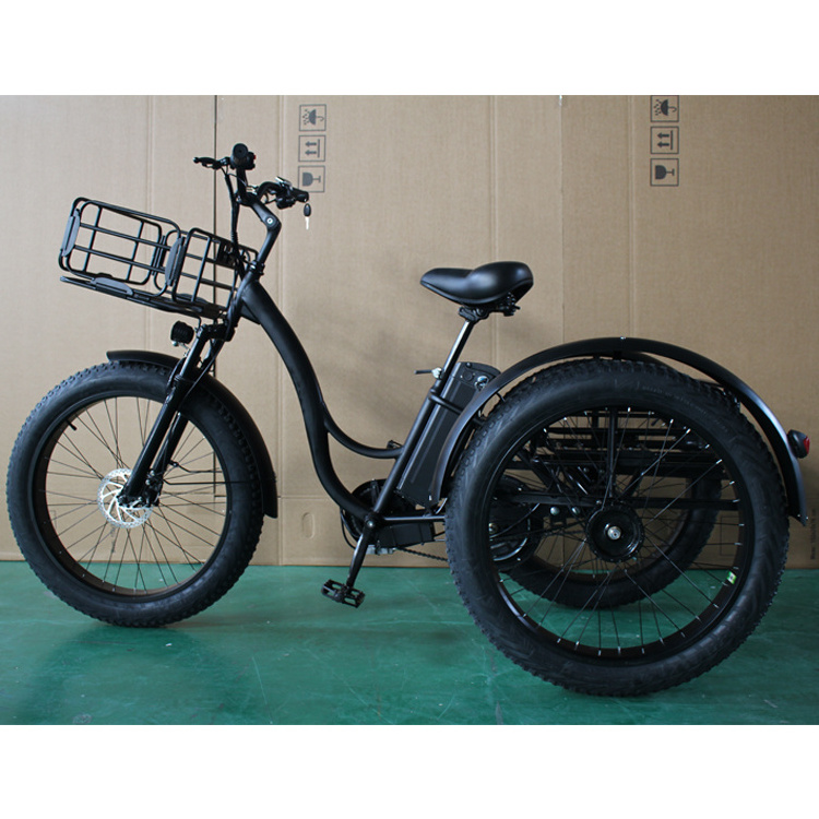 wholesaler MINGMAX adults 750w/500W 3 wheel car cargo electric chinese electric tricycle fat tire electric tricycle