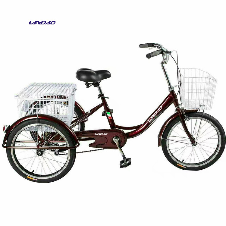 LANDAO BICYCLE  > 60 km Range popular  bike electric tricycle for delivery for adult tricycleElectric Bicycle electric bike bike