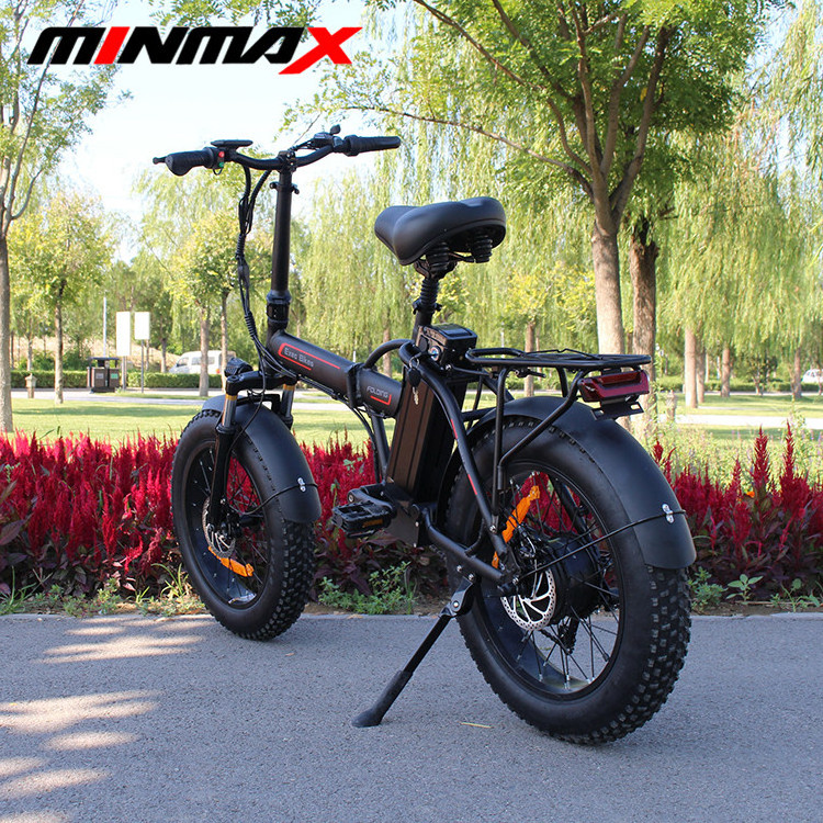 folding OEM 26INCH, big power Mountain Exercise Electric Bike / ebike fat tire electric bike ,48V 750W fat bike e bicycle