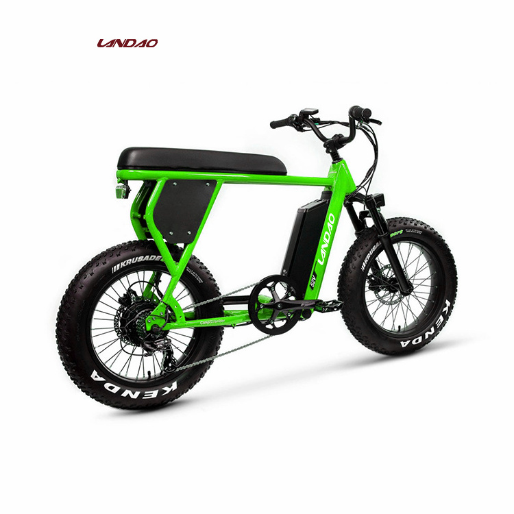 Double beam  City bike electric bike for adult, Low step thru scrambler Fat tire city ebike 26*4.0 fat tyre beach cruiser e bike