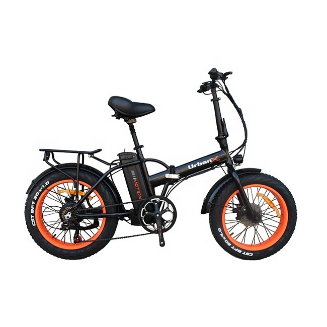 2022 Hot Selling Product Electric Folding Bike High Power 500W 48V Snow ELECTRIC  Bicycle with Fat Tire