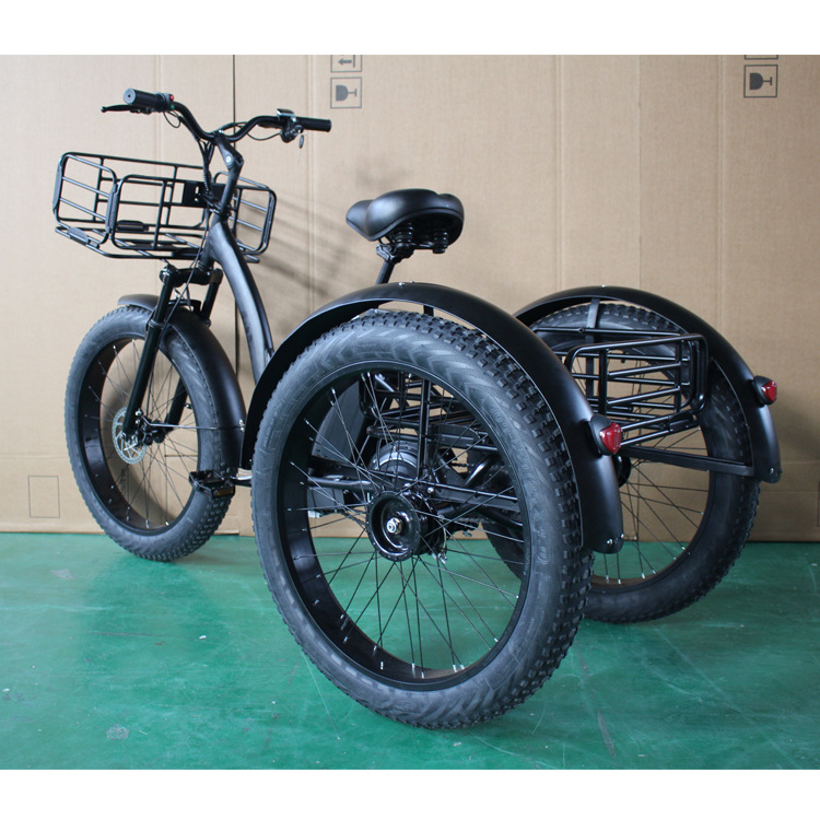 Electric Scooter  3 Wheel Electric Tricycle Factory sales EEC certificate electric tricycle adult big wheel tricycle cargo  car