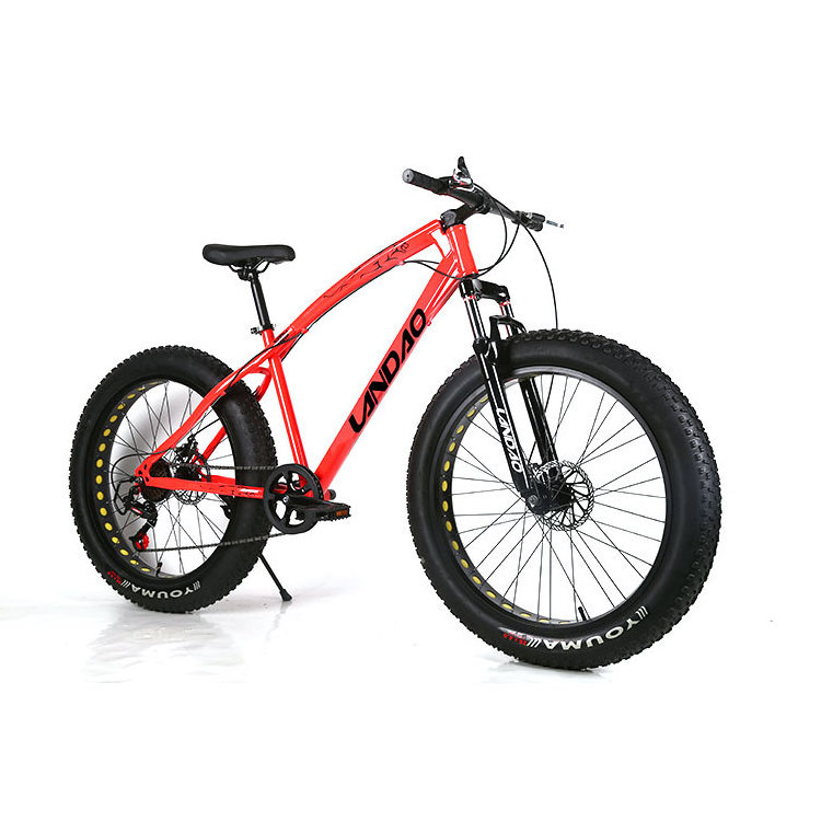 2022 new arrival 26inch beach cruiser fat tire cruiser bike snow bike fat  big tyre bicycle 21speed LANDAO Supply wholesale