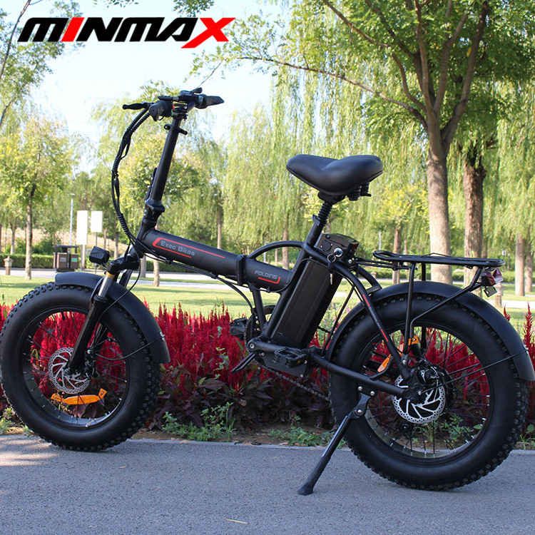 folding OEM 26INCH, big power Mountain Exercise Electric Bike / ebike fat tire electric bike ,48V 750W fat bike e bicycle