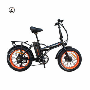 2022 Hot Selling Product Electric Folding Bike High Power 500W 48V Snow ELECTRIC  Bicycle with Fat Tire