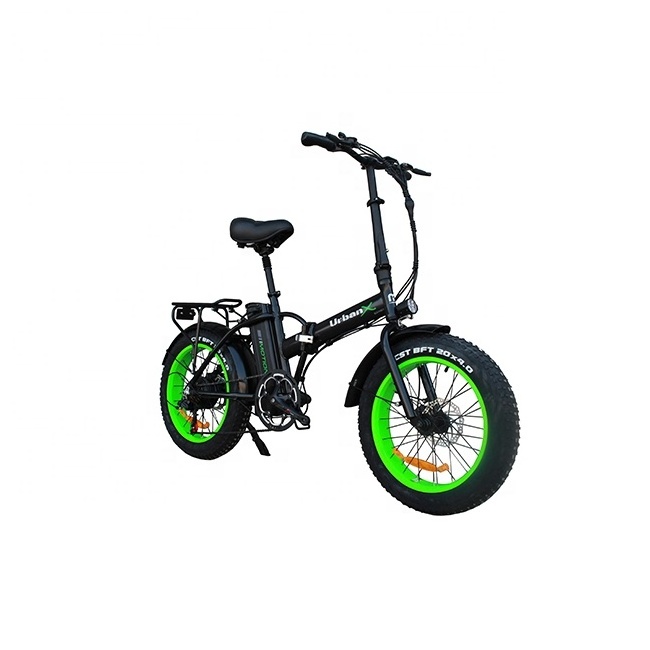 2022 Hot Selling Product Electric Folding Bike High Power 500W 48V Snow ELECTRIC  Bicycle with Fat Tire