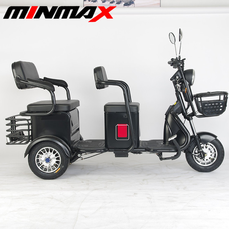 3 wheel Electric Tricycles trike scooter 2000W 12AH/2 Motorcycle Hot selling mini e tricycle/three wheels dumper/small electric