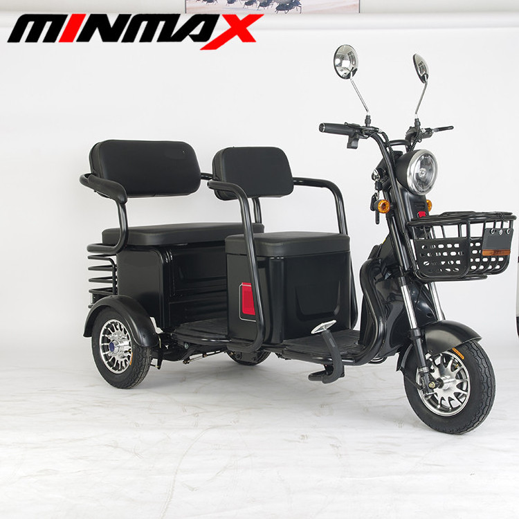 3 wheel Electric Tricycles trike scooter 2000W 12AH/2 Motorcycle Hot selling mini e tricycle/three wheels dumper/small electric