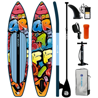 stand up paddle board inflatable surf surfboard Customized cheap epoxy oem sup paddle board with free design