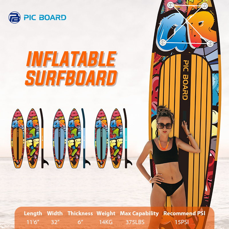 stand up paddle board inflatable surf surfboard Customized cheap epoxy oem sup paddle board with free design