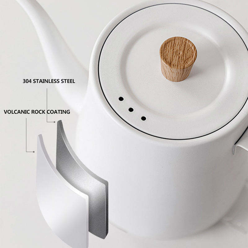 Hot Selling Stainless steel Rapid Heating Hand washed kettle electric intelligent thermostatic coffee Gooseneck electric kettle