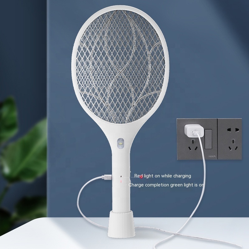 USB Racket Reject Mosquito LED Electric Anti Flies Swatter Bat Flies Killer Trap Mosquito Killer