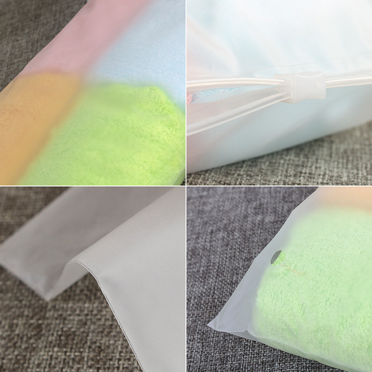 Clear Self-Sealing Zipper Bag Pouch Smell Proof Resealable Frosting Zip lock Stash Plastic Packaging Bag For Food