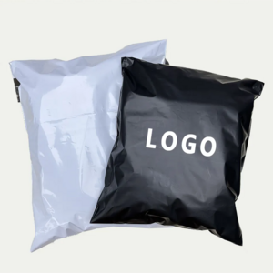 Logo poly mailers express plastic clothes shipping packaging bag Eco compostable poly bag and custom print postage envelope bag