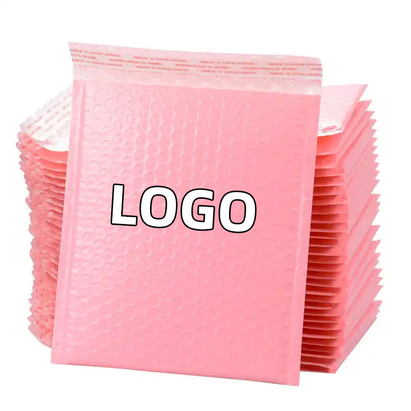 Poly Bubble Mailer Padded Envelope Shipping Bag Packaging Express Bubble Pink Mailing Bag Bubble Mailer Envelope