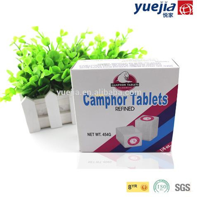 Household Cheap Price Walrus Brand 1/4OZ 96% Pure Camphor Tablets Cubes