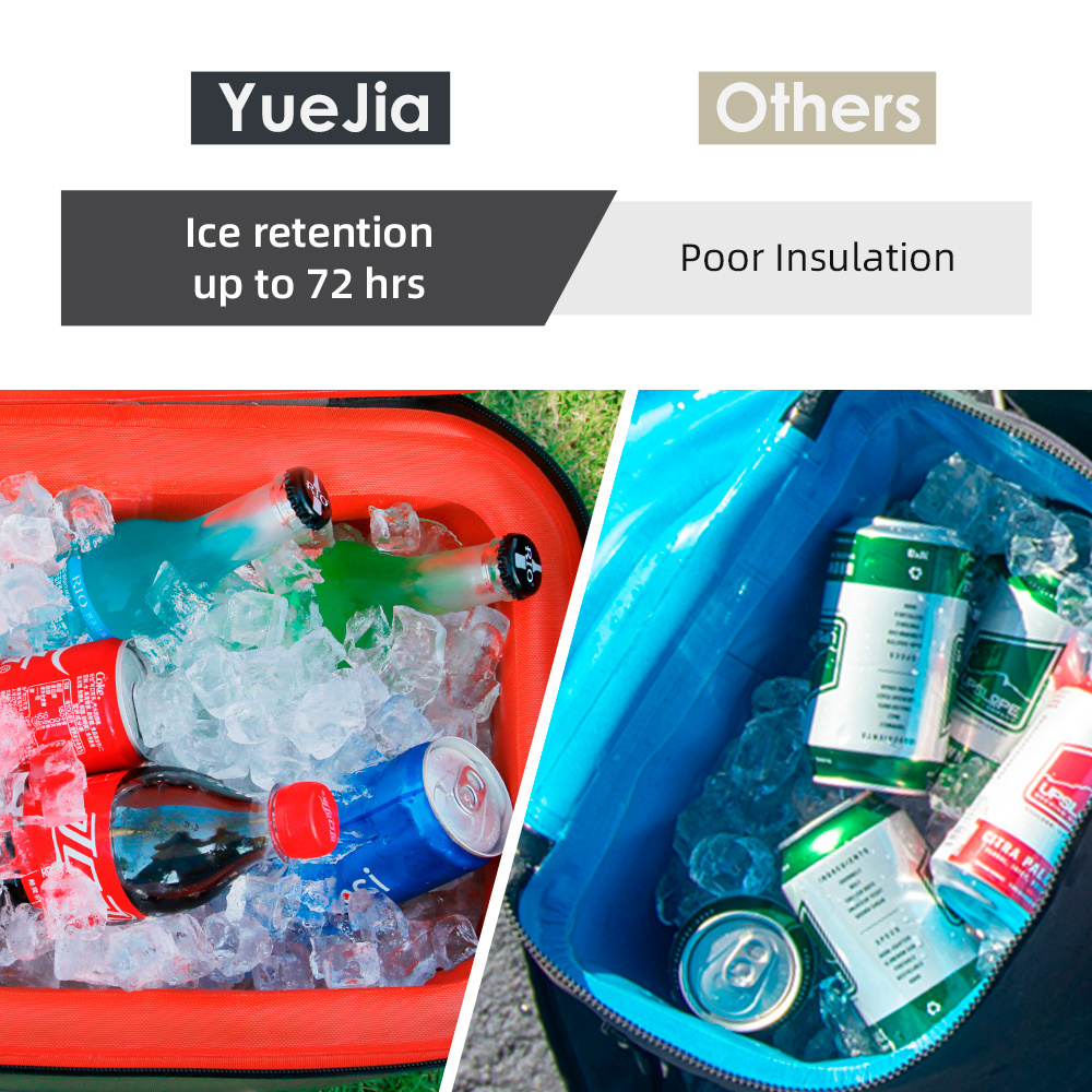 YETY Custom Insulated  Waterproof Soft Cooler Bag Camping Cooler cooler with bluetooth speakers