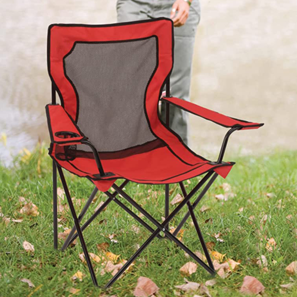 Broadband Mesh Quad Camping Chair