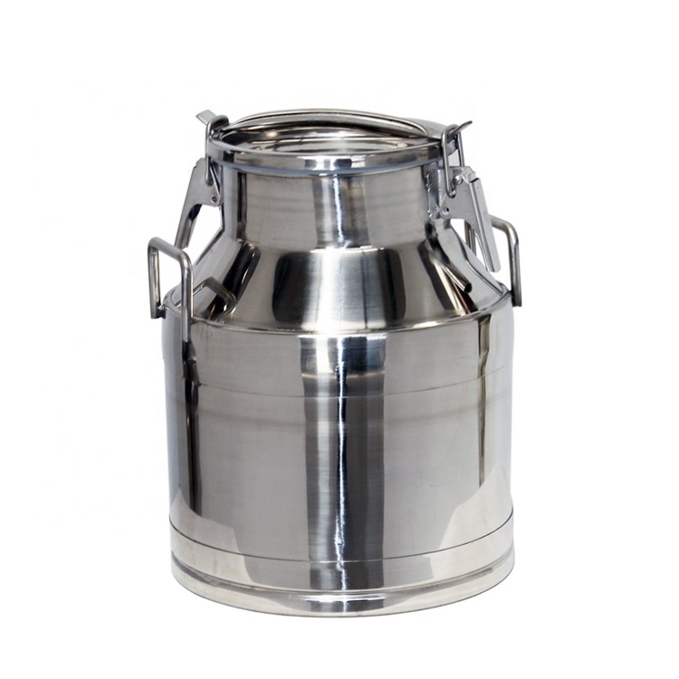 stainless steel milk bucket milk can boiler