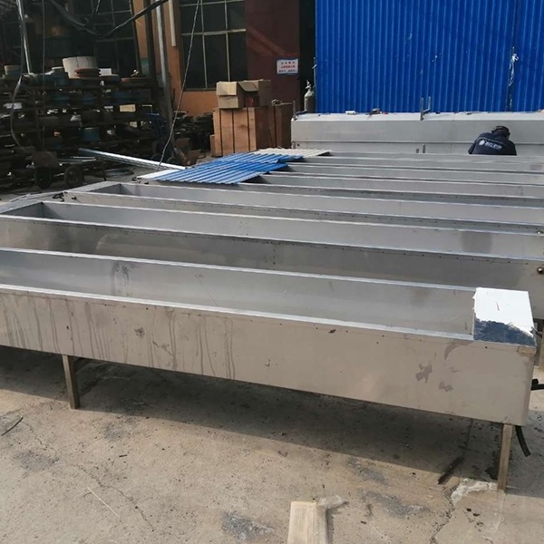 Automatic customized stainless steel constant water tank cattle drinking trough