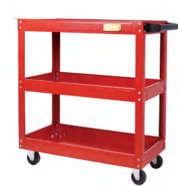 3 Tier Heavy Duty Tool Cart Workshop Garage Mechanic Utility Trolley Car Repair Tools Cart 4S store Trolley