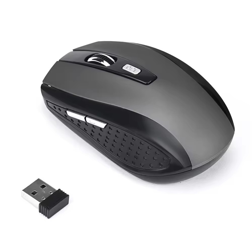 2024 Wireless Optical Mouse 2.4G 1200DPI Cordless Game Mouse for Office and Gaming Use Promotion Gifts