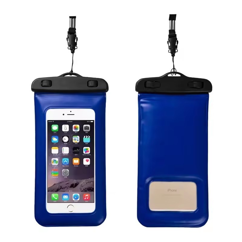 2024 WaterProof Bag PVC Mobile Phone Cases Clear Pouch Case Water Proof Cell Phone Bag With Lanyard