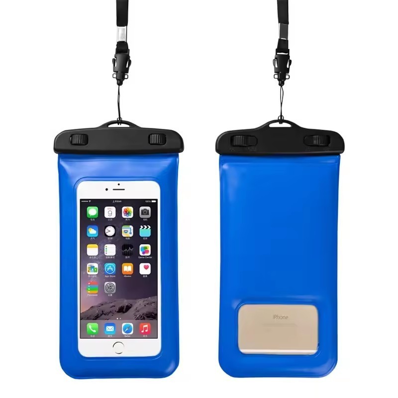 2024 WaterProof Bag PVC Mobile Phone Cases Clear Pouch Case Water Proof Cell Phone Bag With Lanyard