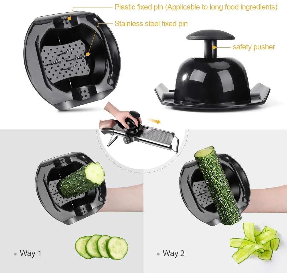 Multi Functional stainless steel Easy Use Slicer Potato vegetable Mandoline Slicer