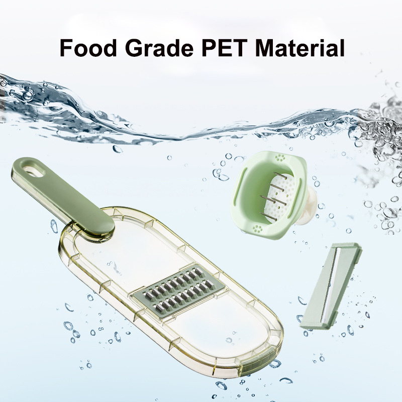 Kitchen Manual Vegetable Chopper Grinder Vegetable Slicer with Drain Basket Vegetable Grater Food Processor