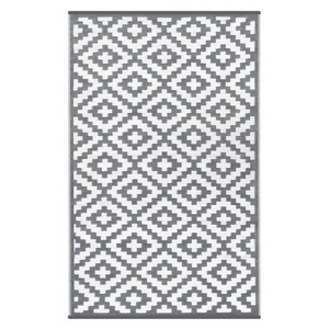 Indoor/Outdoor Reversible Plastic Rug,Outdoor Camping Rugs,Large Floor Mat and Rug for Outdoors, RV, Patio, Backyard, Deck