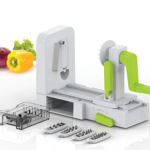 Spiralizer 5-Blade spiralizer / vegetable spiral slicer, Strongest-and-Heaviest Duty, Best Veggie Pasta & Spaghetti Maker