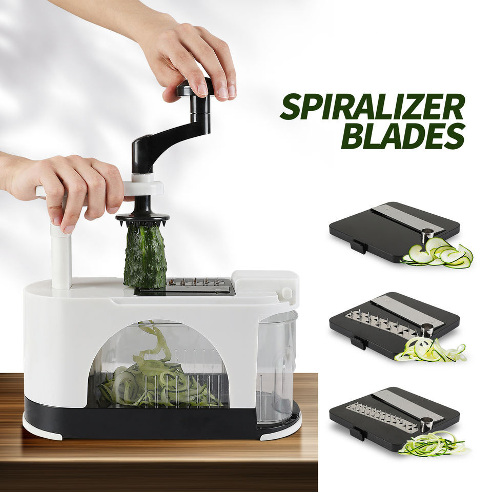 CHOPPER BLADE  Mandoline Slicer Spiralizer Vegetable Chopper Dicer Onion Chopper with Container Pro Multi Vegetable Fruit