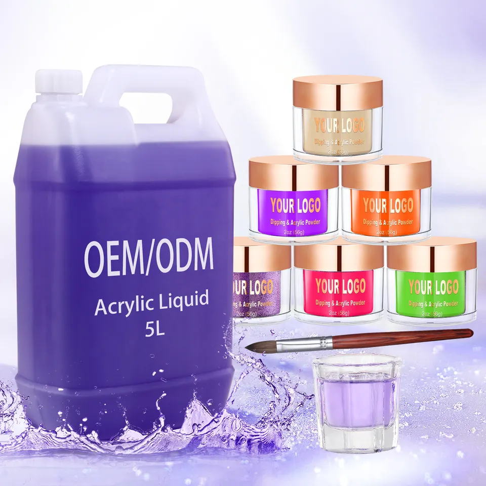 low odor nail acrylic liquid ema manicure acrylic crystal powder carving nail liquid