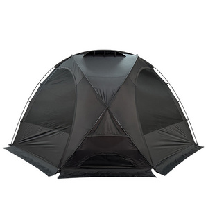 Outdoor camping spherical tent Storm shelter tent large space hemispherical dome tent