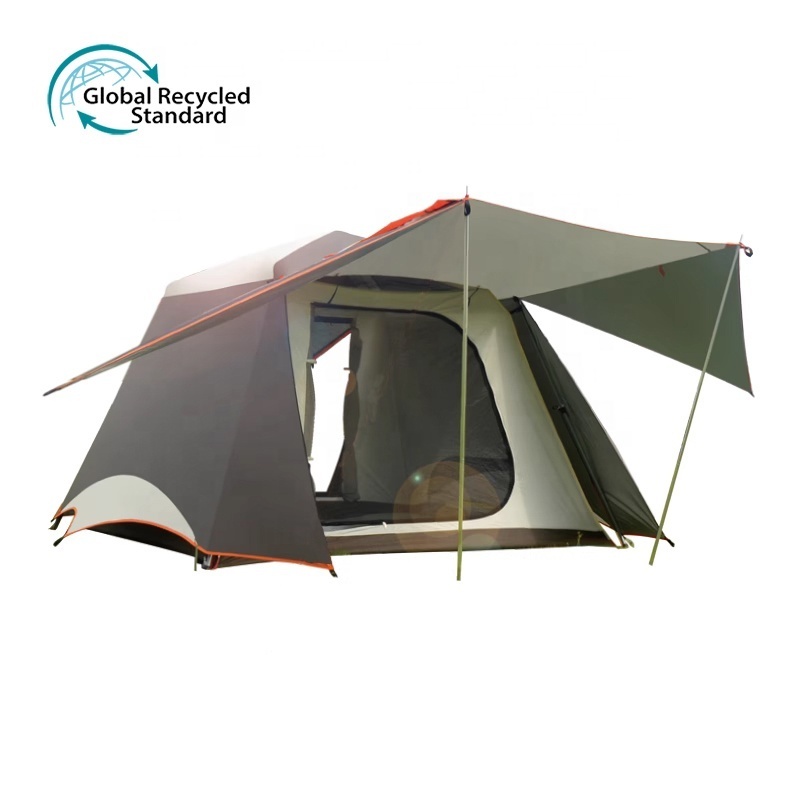 Automatic tent camping pergola Family camping outdoor fishing leisure Quick open tent shade rain