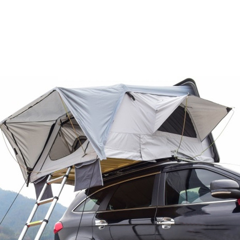 Factory customized new design roof tent camping foldable car roof sunshade portable tent