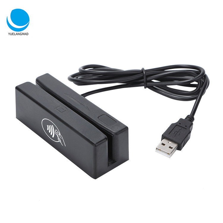 Hot selling MSR98-RF USB interface 2 in 1 magnetic card/NFC card reader writer