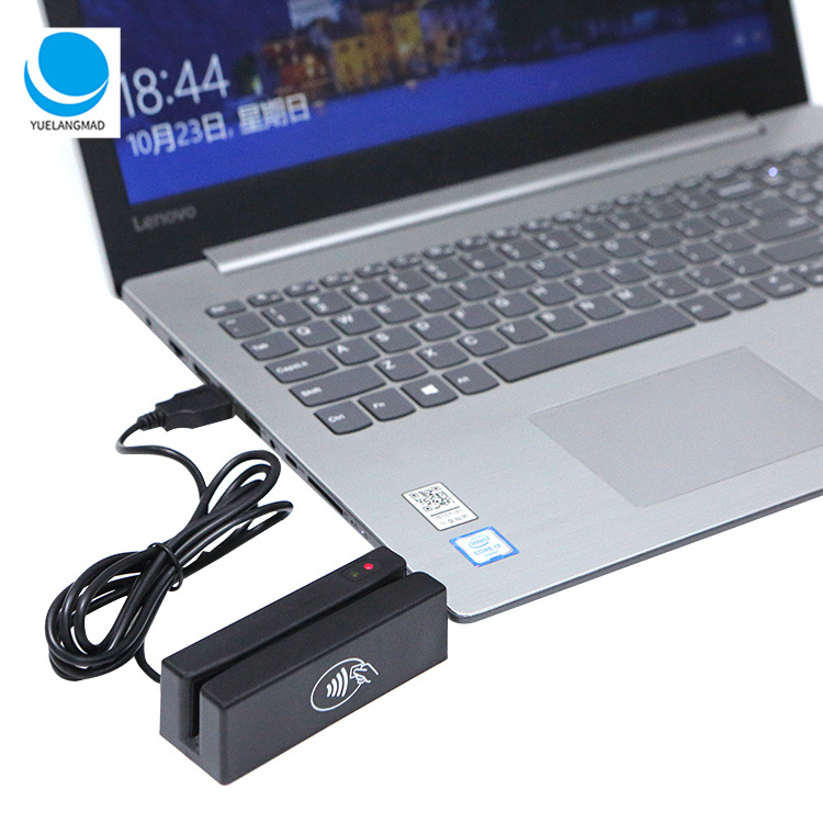 Hot selling MSR98-RF USB interface 2 in 1 magnetic card/NFC card reader writer